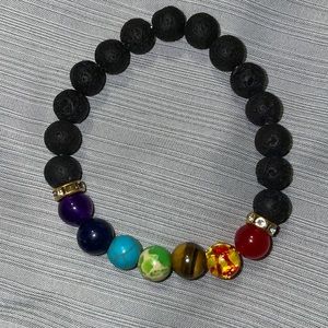 Handmade chakra bracelet